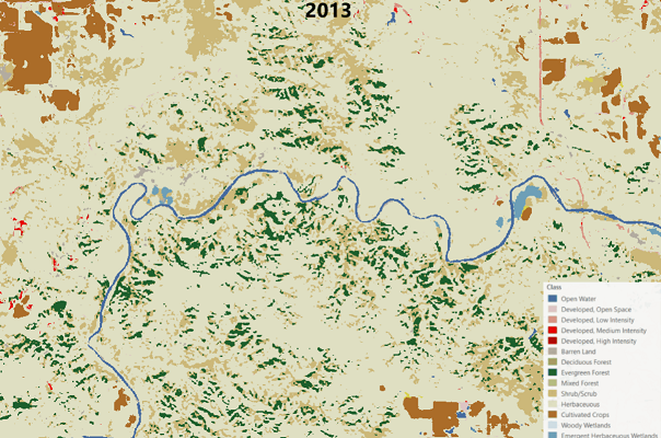 Deep Learning Land Classification 2013-2020